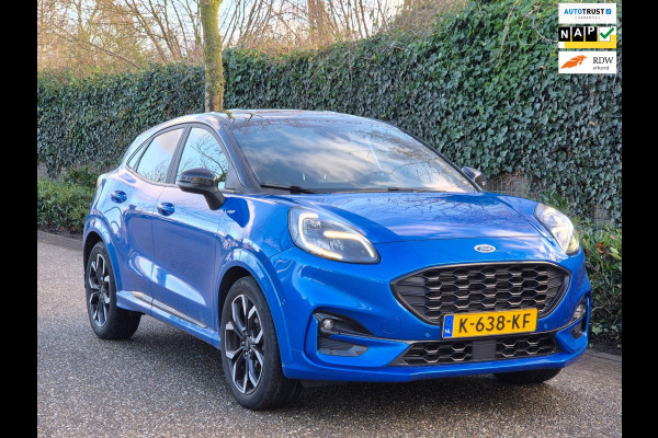 Ford Puma 1.0 EcoBoost Hybrid ST-Line X Android Adaptive Cruise Line Assist Dode hoek Full optie zwart dak LED NAP Camera Trekhaak