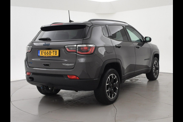 Jeep Compass 4xe 240 PK PLUG-IN HYBRID 4X4 TRAILHAWK + TREKHAAK | VOL LEDER | ALPINE | CARPLAY | DAB | STOEL/STUURWIELVERW.