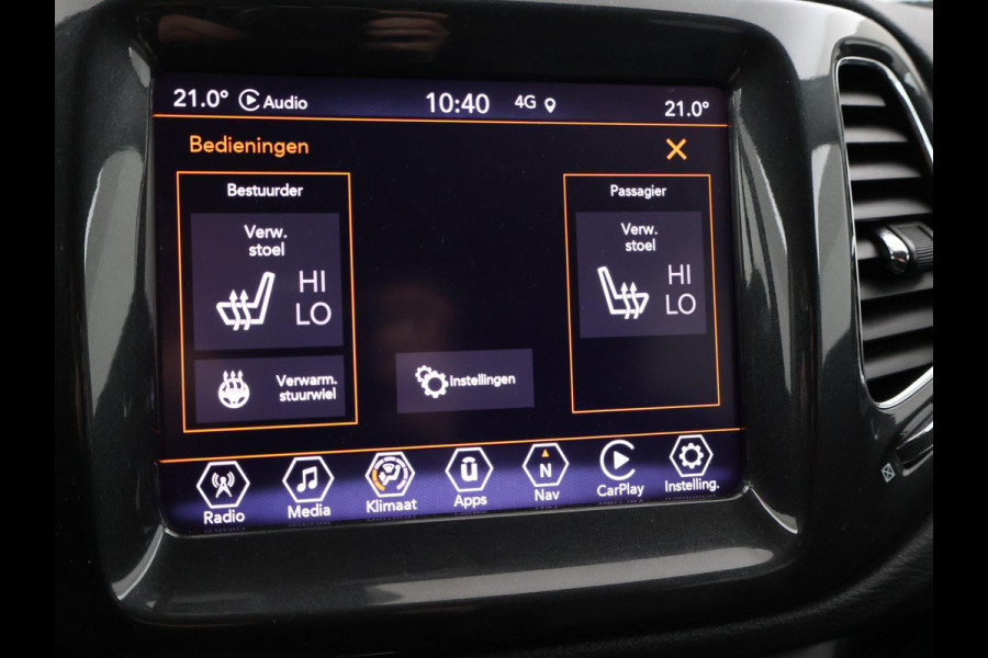 Jeep Compass 4xe 240 PK PLUG-IN HYBRID 4X4 TRAILHAWK + TREKHAAK | VOL LEDER | ALPINE | CARPLAY | DAB | STOEL/STUURWIELVERW.