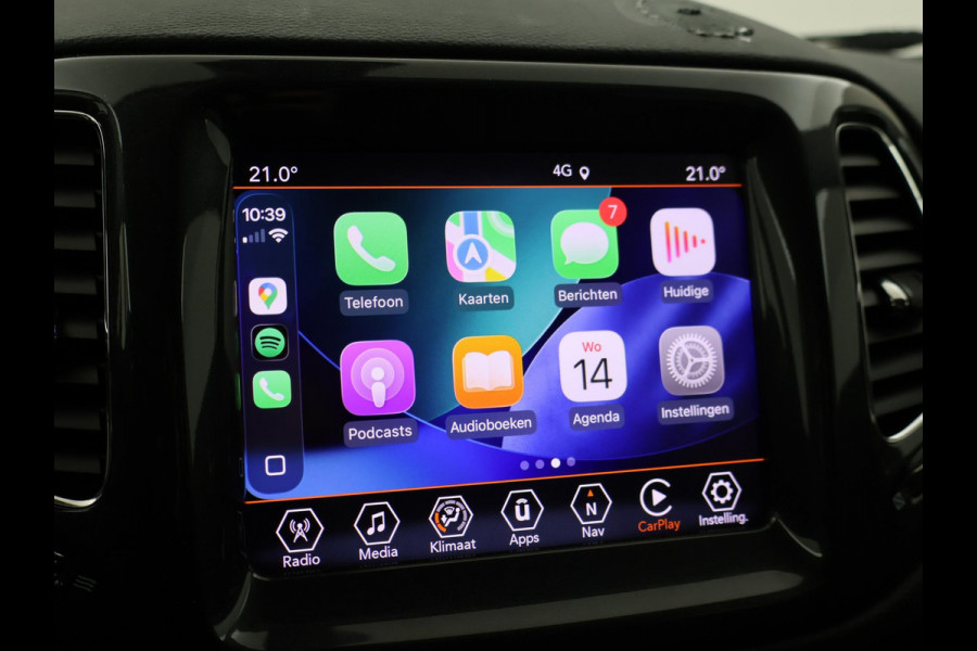 Jeep Compass 4xe 240 PK PLUG-IN HYBRID 4X4 TRAILHAWK + TREKHAAK | VOL LEDER | ALPINE | CARPLAY | DAB | STOEL/STUURWIELVERW.