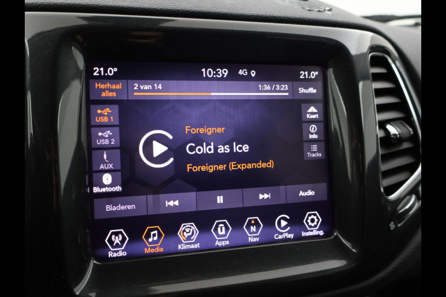 Jeep Compass 4xe 240 PK PLUG-IN HYBRID 4X4 TRAILHAWK + TREKHAAK | VOL LEDER | ALPINE | CARPLAY | DAB | STOEL/STUURWIELVERW.