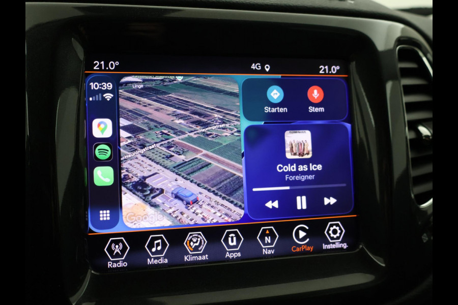 Jeep Compass 4xe 240 PK PLUG-IN HYBRID 4X4 TRAILHAWK + TREKHAAK | VOL LEDER | ALPINE | CARPLAY | DAB | STOEL/STUURWIELVERW.