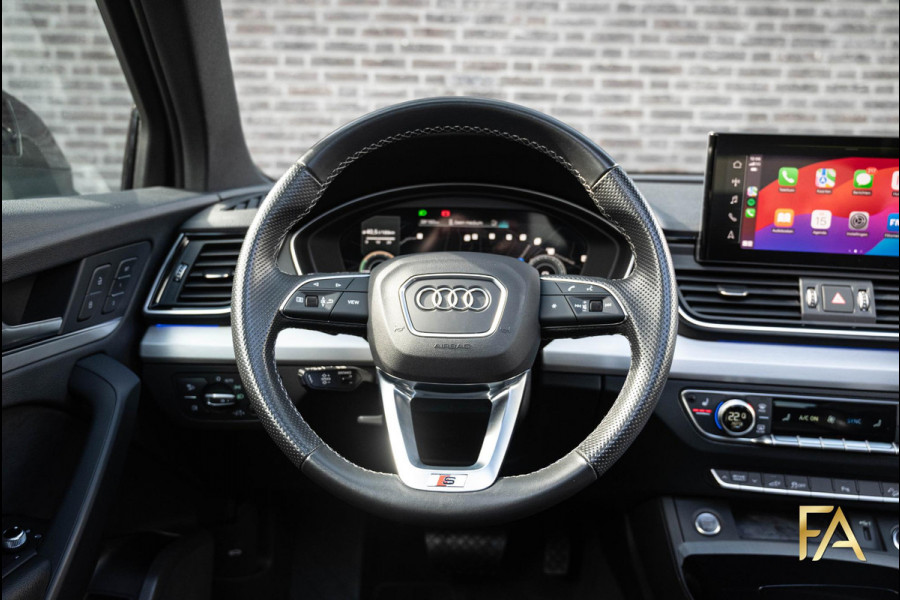 Audi Q5 50 TFSI e S Line 22Inch|Panodak|Luchtvering|Headup