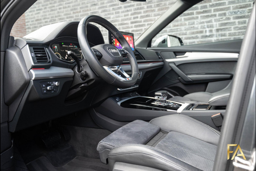 Audi Q5 50 TFSI e S Line 22Inch|Panodak|Luchtvering|Headup