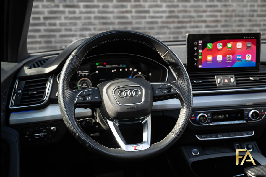 Audi Q5 50 TFSI e S Line 22Inch|Panodak|Luchtvering|Headup
