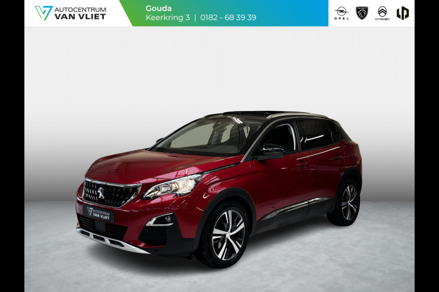 Peugeot 3008 1.2 PureTech Allure Automaat | Afneembare trekhaak | Panoramadak | Navigatie | Achteruitrijcamera | Android auto / Apple carplay