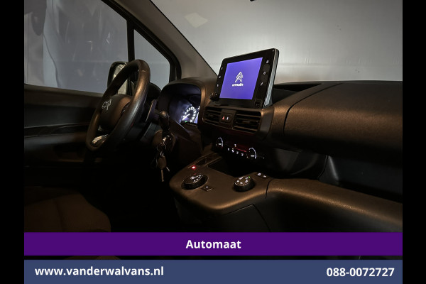 Citroën Berlingo 1.2 PureTech 131pk Automaat L1H1 Inrichting Euro6 Airco | 3-Zits | Camera | Navigatie | Apple Carplay Android Auto, Cruisecontrol, Parkeersensoren, Bijrijdersbank