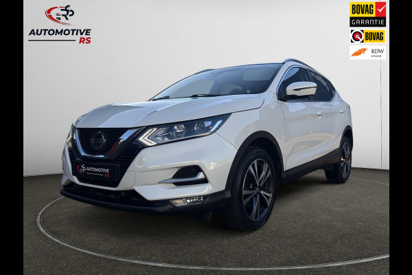 Nissan QASHQAI 158PK Aut. 360° Camera Trekhaak Pano Stoelverw. Lane Assist Navi Climate Pdc Winterpack Isofix Comfortstoelen