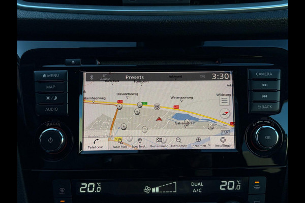 Nissan QASHQAI 158PK Aut. 360° Camera Trekhaak Pano Stoelverw. Lane Assist Navi Climate Pdc Winterpack Isofix Comfortstoelen