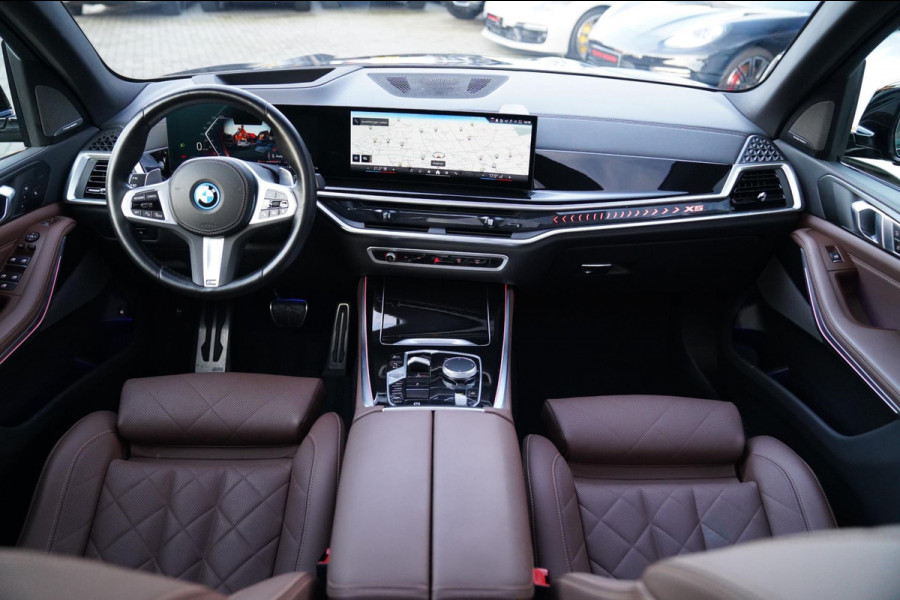 BMW X5 XDrive50e High Executive | AR CAM | 360 cam | Panorama | Harman/Kardon | Luxe Leder | Carbonzwart | Adaptieve Cruise | HuD