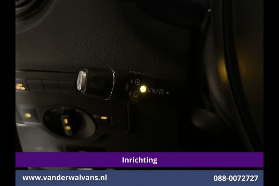 Mercedes-Benz Vito 114 CDI 136pk L2H1 Inrichting Euro6 Airco | Camera | LM velgen | Cruisecontrol | Trekhaak | Stoelverwarming Dakdragers, Parkeersensoren, Bijrijdersbank, Achterklep