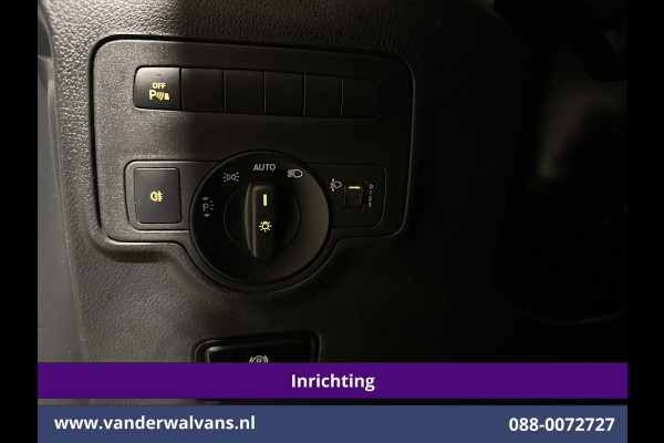 Mercedes-Benz Vito 114 CDI 136pk L2H1 Inrichting Euro6 Airco | Camera | LM velgen | Cruisecontrol | Trekhaak | Stoelverwarming Dakdragers, Parkeersensoren, Bijrijdersbank, Achterklep