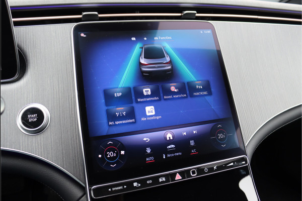Mercedes-Benz EQE 300 Luxury Line 89 kWh | Distronic Pro | Memory | Leder | Trekhaak | Camera | Dodehoekassistent | Verwarmd Stuurwiel | Keyless Go | Warmtepomp |