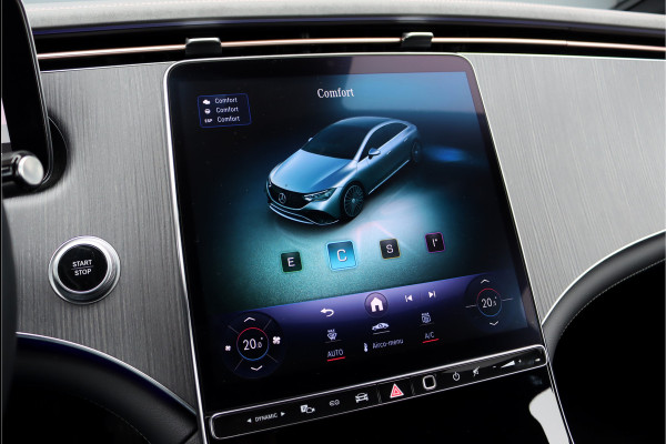 Mercedes-Benz EQE 300 Luxury Line 89 kWh | Distronic Pro | Memory | Leder | Trekhaak | Camera | Dodehoekassistent | Verwarmd Stuurwiel | Keyless Go | Warmtepomp |