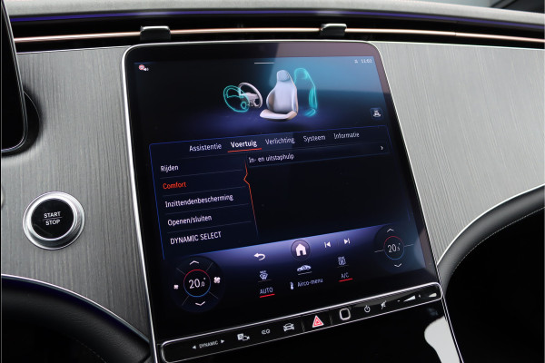 Mercedes-Benz EQE 300 Luxury Line 89 kWh | Distronic Pro | Memory | Leder | Trekhaak | Camera | Dodehoekassistent | Verwarmd Stuurwiel | Keyless Go | Warmtepomp |
