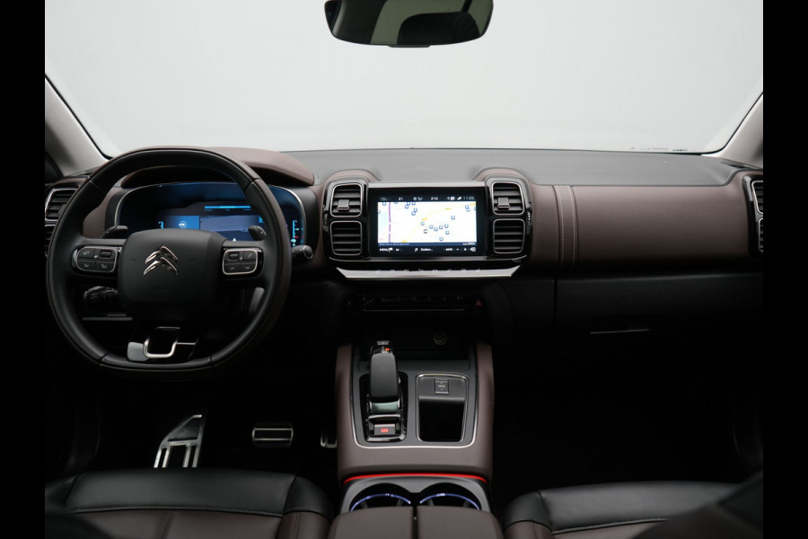 Citroën C5 Aircross 1.6 Shine Plug In Hybrid 225pk Dealer O.H PHEV | Panodak | Adaptive Cruise | 360 Camera | Lederen Comfortstoelen Massage & Memory | Keyless | Blis | Apple Carplay | Virtual | Navigatie | DAB | 19"L.M |