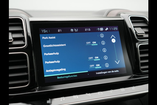 Citroën C5 Aircross 1.6 Shine Plug In Hybrid 225pk Dealer O.H PHEV | Panodak | Adaptive Cruise | 360 Camera | Lederen Comfortstoelen Massage & Memory | Keyless | Blis | Apple Carplay | Virtual | Navigatie | DAB | 19"L.M |