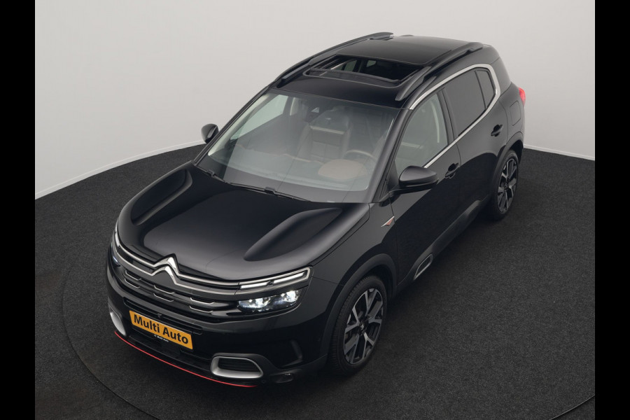 Citroën C5 Aircross 1.6 Shine Plug In Hybrid 225pk Dealer O.H PHEV | Panodak | Adaptive Cruise | 360 Camera | Lederen Comfortstoelen Massage & Memory | Keyless | Blis | Apple Carplay | Virtual | Navigatie | DAB | 19"L.M |