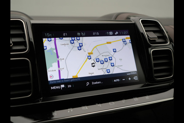 Citroën C5 Aircross 1.6 Shine Plug In Hybrid 225pk Dealer O.H PHEV | Panodak | Adaptive Cruise | 360 Camera | Lederen Comfortstoelen Massage & Memory | Keyless | Blis | Apple Carplay | Virtual | Navigatie | DAB | 19"L.M |