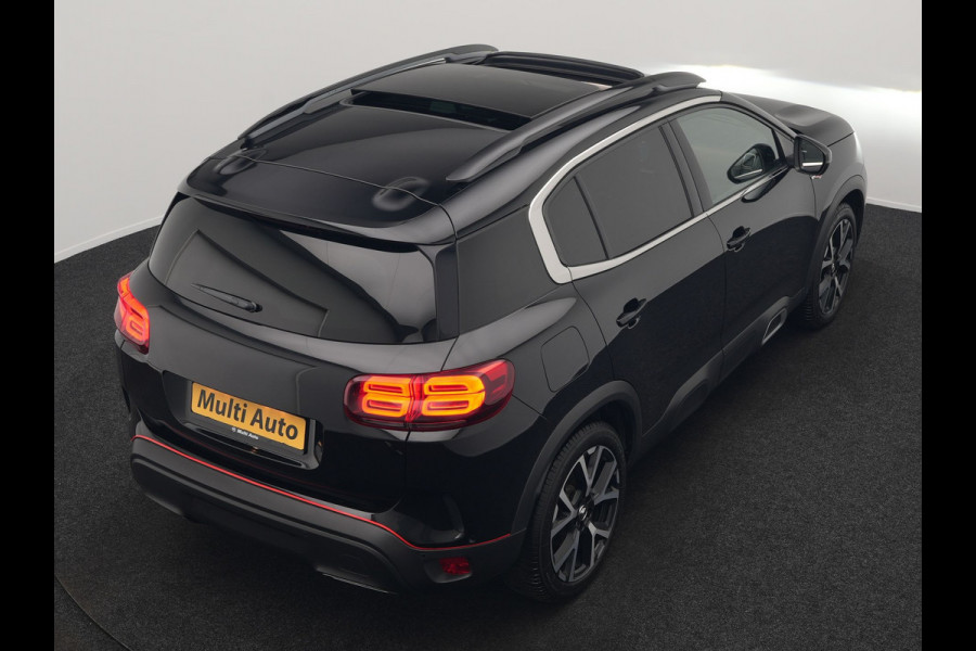 Citroën C5 Aircross 1.6 Shine Plug In Hybrid 225pk Dealer O.H PHEV | Panodak | Adaptive Cruise | 360 Camera | Lederen Comfortstoelen Massage & Memory | Keyless | Blis | Apple Carplay | Virtual | Navigatie | DAB | 19"L.M |