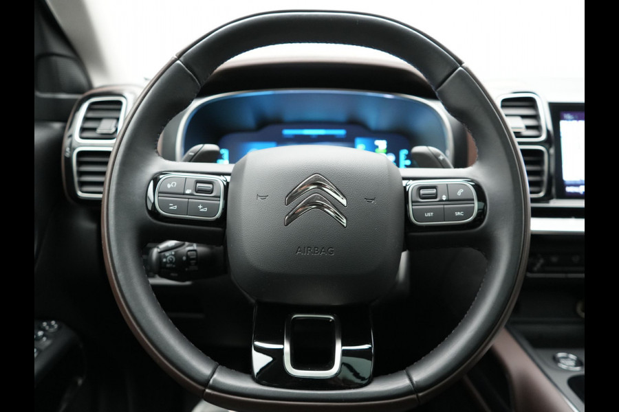 Citroën C5 Aircross 1.6 Shine Plug In Hybrid 225pk Dealer O.H PHEV | Panodak | Adaptive Cruise | 360 Camera | Lederen Comfortstoelen Massage & Memory | Keyless | Blis | Apple Carplay | Virtual | Navigatie | DAB | 19"L.M |