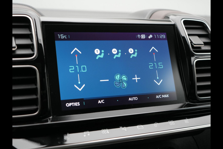 Citroën C5 Aircross 1.6 Shine Plug In Hybrid 225pk Dealer O.H PHEV | Panodak | Adaptive Cruise | 360 Camera | Lederen Comfortstoelen Massage & Memory | Keyless | Blis | Apple Carplay | Virtual | Navigatie | DAB | 19"L.M |