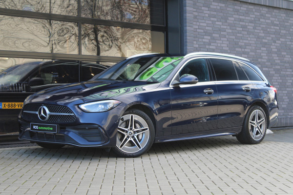 Mercedes-Benz C-Klasse 300 e AMG Line | DODE HOEK | KEYLESS | ELEK TREKHAAK | CAMERA | AMBIENTLIGHT |