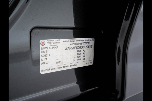 Alpina BMW ALPINA D5 S "Limousine nr.121" ALLRAD Aut. *PANO | LEATHER | HARMAN/KARDON | FULL-LED | ADAPTIVE-CRUISE | MEMORY-PACK | DIGI-COCKPIT | CAMERA | NAVI-FULLMAP | HEATED-COMFORTSEATS | AMBIENTLIGHT | SHIFTPADDLES |  TOWBAR | DAB | ..