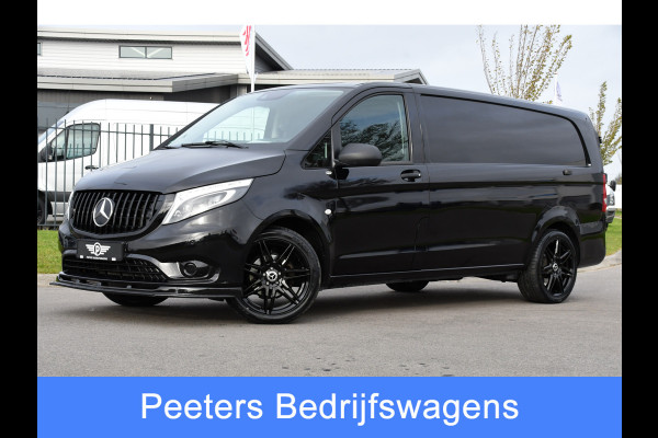 Mercedes-Benz Vito 116 CDI L2 Black Edition Camera, Cruise, Carplay, 164PK, LED, Trekhaak, Stoelverwarming, multimedia, Uniek!