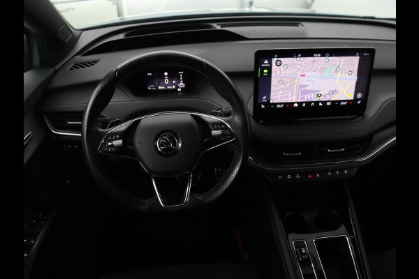 Škoda ENYAQ iV 80 Sportline | Panoramadak | Head-Up | Stoelverwarming | Adaptive cruise | 360 Camera | Leder/Alcantara | Keyless | Navigatie | Achterbankverwarming | Carplay | Matrix LED