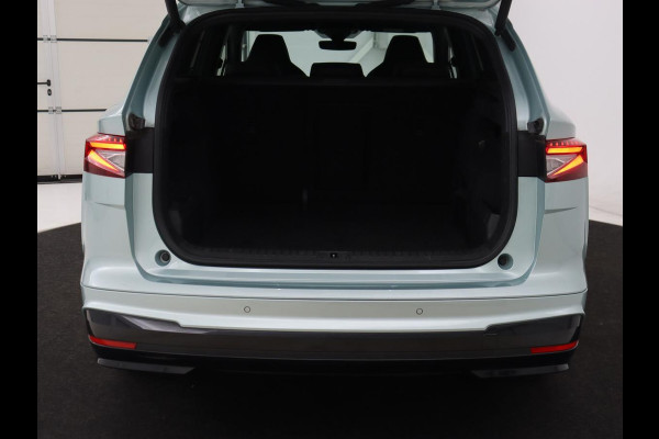 Škoda ENYAQ iV 80 Sportline | Panoramadak | Head-Up | Stoelverwarming | Adaptive cruise | 360 Camera | Leder/Alcantara | Keyless | Navigatie | Achterbankverwarming | Carplay | Matrix LED