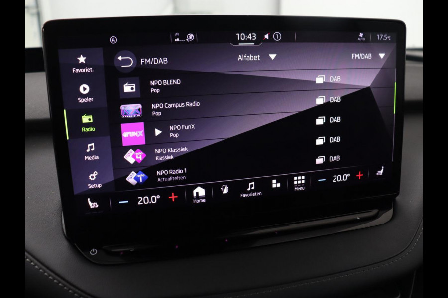 Škoda ENYAQ iV 80 Sportline | Panoramadak | Head-Up | Stoelverwarming | Adaptive cruise | 360 Camera | Leder/Alcantara | Keyless | Navigatie | Achterbankverwarming | Carplay | Matrix LED