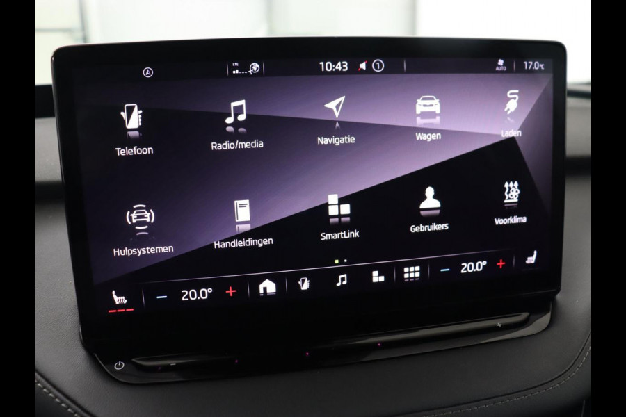 Škoda ENYAQ iV 80 Sportline | Panoramadak | Head-Up | Stoelverwarming | Adaptive cruise | 360 Camera | Leder/Alcantara | Keyless | Navigatie | Achterbankverwarming | Carplay | Matrix LED