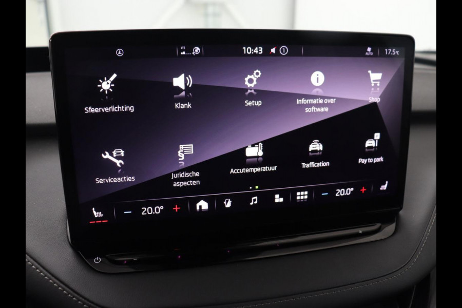 Škoda ENYAQ iV 80 Sportline | Panoramadak | Head-Up | Stoelverwarming | Adaptive cruise | 360 Camera | Leder/Alcantara | Keyless | Navigatie | Achterbankverwarming | Carplay | Matrix LED