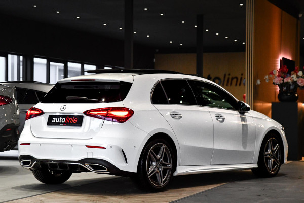 Mercedes-Benz A-Klasse 200 AMG- Line. Pano, Keyless, Camera, Stuurverwarming, Sfeer!