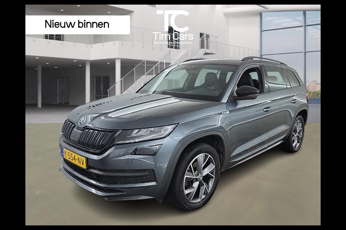 Škoda Kodiaq 1.5 TSI Sportline Automaat | Panoramadak | Trekhaak | LED verlichting | Elektrisch bedienbare achterklep | Panoramadak | Voorsto