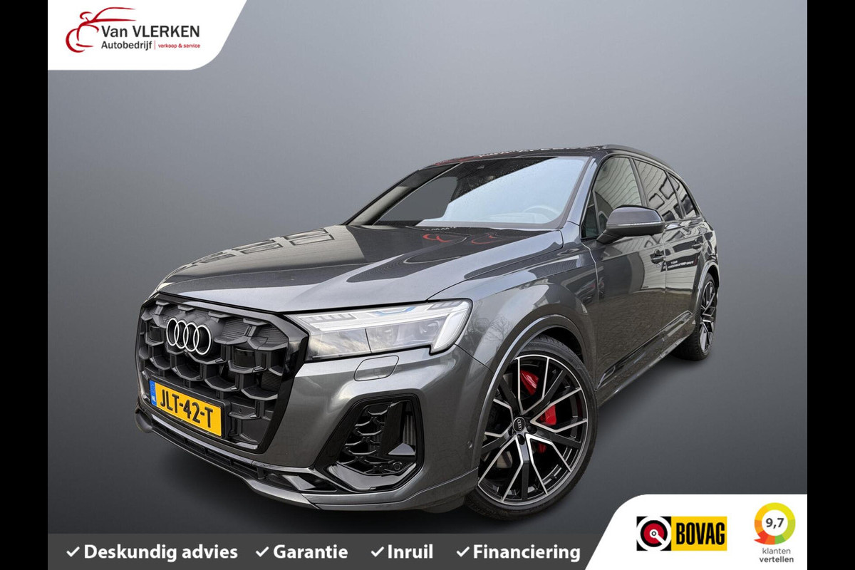 Audi Q7 60 TFSI e quattro Pro Line S Competition Luchtvering PANO FAbriksgarantie 07-2029
