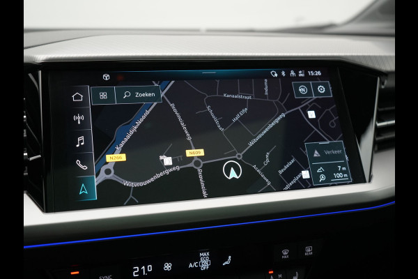 Audi Q4 e-tron 50 quattro S-Line 77 kWh 299pk Dealer O.H. Incl. BTW | Panodak | SOH 93,2% | Lederen Sportstoelen Verwarmd | 20"L.M  | Navigatie | Cruise Control | Virtual | DAB | Taifungrau Metallic |