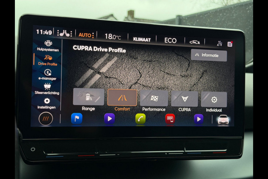 CUPRA Born Performance 82 kWh HuD Camera 231pk