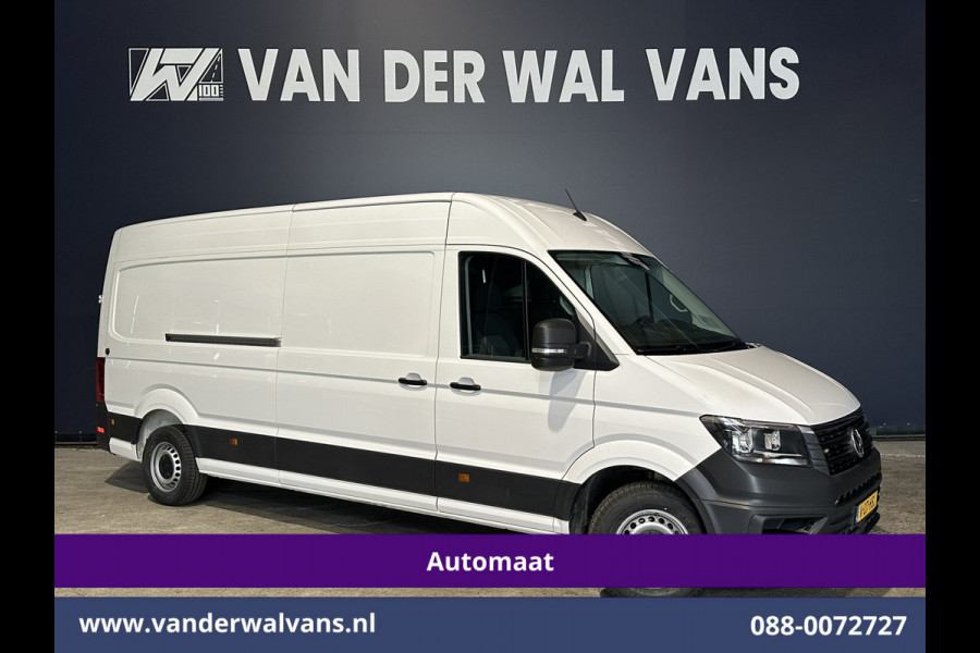 Volkswagen Crafter 2.0 TDI 140pk Automaat L4H3 L3H2 Euro6 Airco | Camera | Apple Carplay Android Auto, Chauffeursstoel, Stoelverwarming, 3000kg Trekhaak