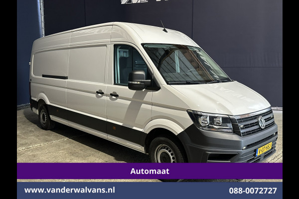 Volkswagen Crafter 2.0 TDI 140pk Automaat L4H3 L3H2 Euro6 Airco | Camera | Apple Carplay Android Auto, Chauffeursstoel, Stoelverwarming, 3000kg Trekhaak