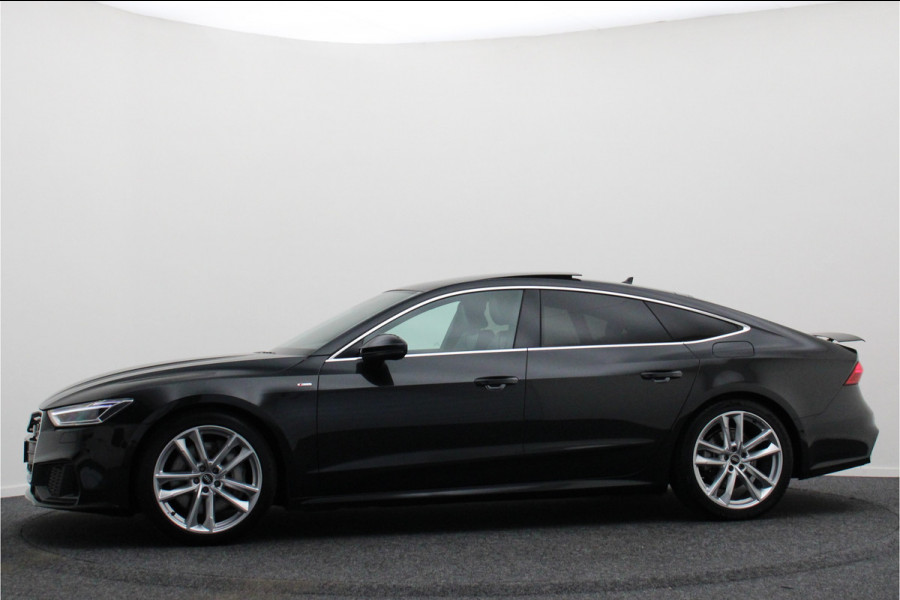 Audi A7 Sportback 50 TFSI e quattro Pro Line Panoramadak, ACC, Virtual Cockpit, Leder/Stof, LED, DAB, PDC, 20''