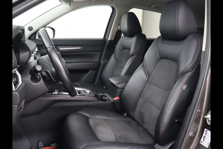 Mazda CX-5 2.0 SkyActiv-G 165 Sportive | Leder/Alcantara | Trekhaak | Head-Up | Adaptive cruise | 360 Camera | Stoel & stuurverwarming | Navigatie | Full LED | Keyless | Carplay | 19'' lichtmetalen velgen