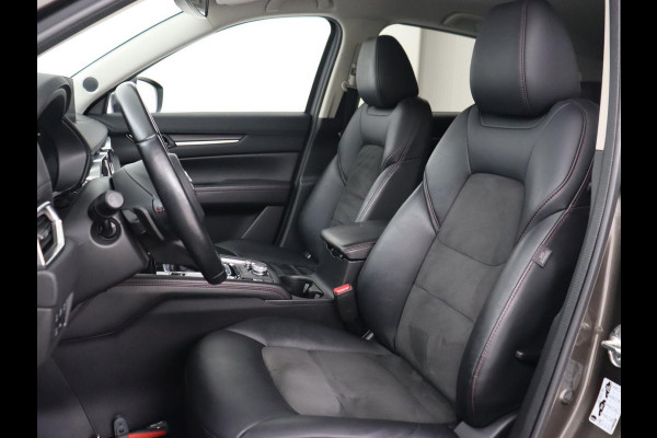 Mazda CX-5 2.0 SkyActiv-G 165 Sportive | Leder/Alcantara | Trekhaak | Head-Up | Adaptive cruise | 360 Camera | Stoel & stuurverwarming | Navigatie | Full LED | Keyless | Carplay | 19'' lichtmetalen velgen