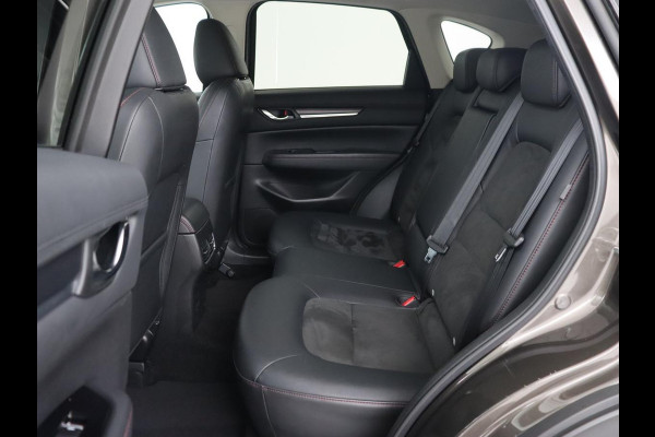 Mazda CX-5 2.0 SkyActiv-G 165 Sportive | Leder/Alcantara | Trekhaak | Head-Up | Adaptive cruise | 360 Camera | Stoel & stuurverwarming | Navigatie | Full LED | Keyless | Carplay | 19'' lichtmetalen velgen
