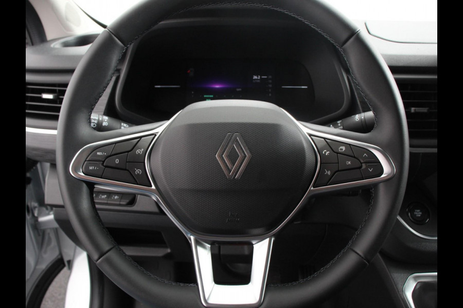 Renault Trafic 2.0 Blue dCi 150 Automaat L2H1 Adv. Dubbele Cabine Navigatie Airco Lichtmetalen velgen Betimmering Trekhaak Camera Parkeer sensoren Dab