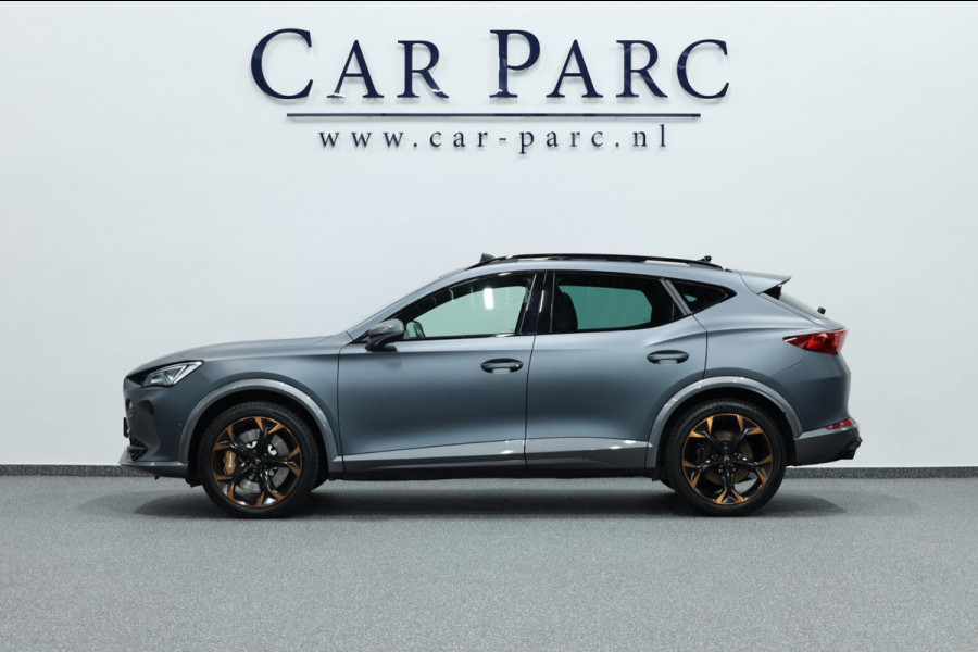 CUPRA Formentor 2.0 TSI 4DRIVE 310+PK MATT/LED/VIRTUAL/SFEER/PANO/STUUR+S.VERWARMING+MEMORY/19"/KEYLESS/CAM/ACC/12 MDN GARANTIE