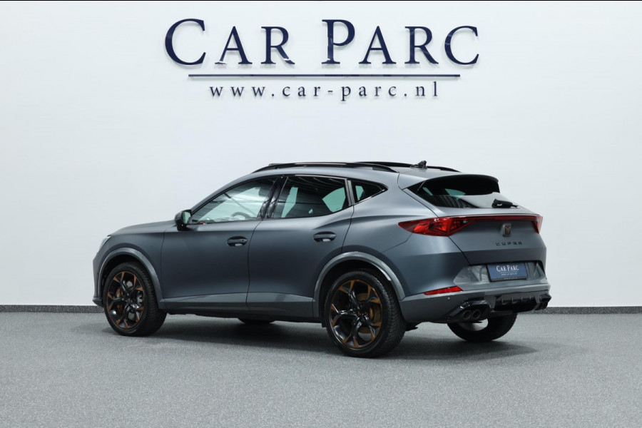 CUPRA Formentor 2.0 TSI 4DRIVE 310+PK MATT/LED/VIRTUAL/SFEER/PANO/STUUR+S.VERWARMING+MEMORY/19"/KEYLESS/CAM/ACC/12 MDN GARANTIE