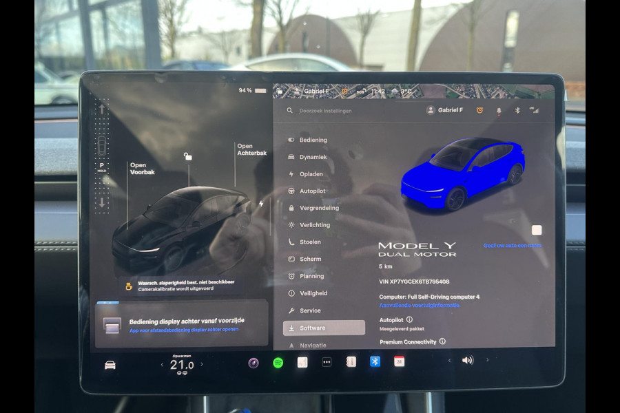 Tesla Model Y Premium Long Range AWD 75 kWh NIEUWE AUTO / DIRECT LEVERBAAR | AUTOPILOT| VOLLEDIGE TESLA GARANTIE T/M 08/2029 OF 80.000KM| DE HOOGVOLTACCU EN AANDRIJFLIJN TOT 2033 of 192.000KM |