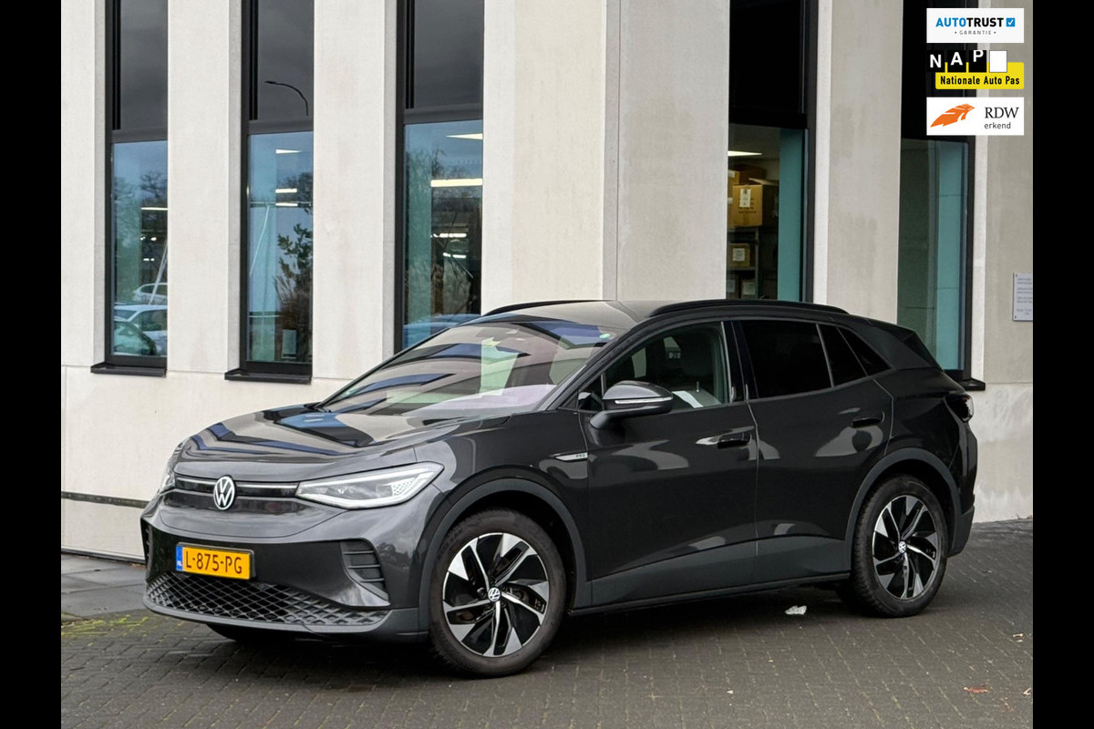 Volkswagen ID.4 Business 77 kWh, achteruitrijcamera, stoel-stuurverwarming, matrix led, , SOH 92 %, 1 e eigenaar, NL auto met nap